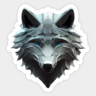 Wolf School - Silver Wolf II - Fantasy - Witcher Sticker